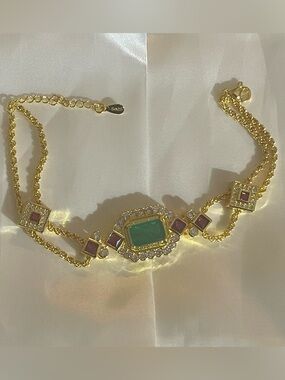 Star of Hollywood Emerald and Ruby Bracelet